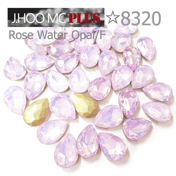 J.HOO Crystal 8320 Pear Flat Back Fancy Rhinestones 14×10mm Nail Art (6pcs)