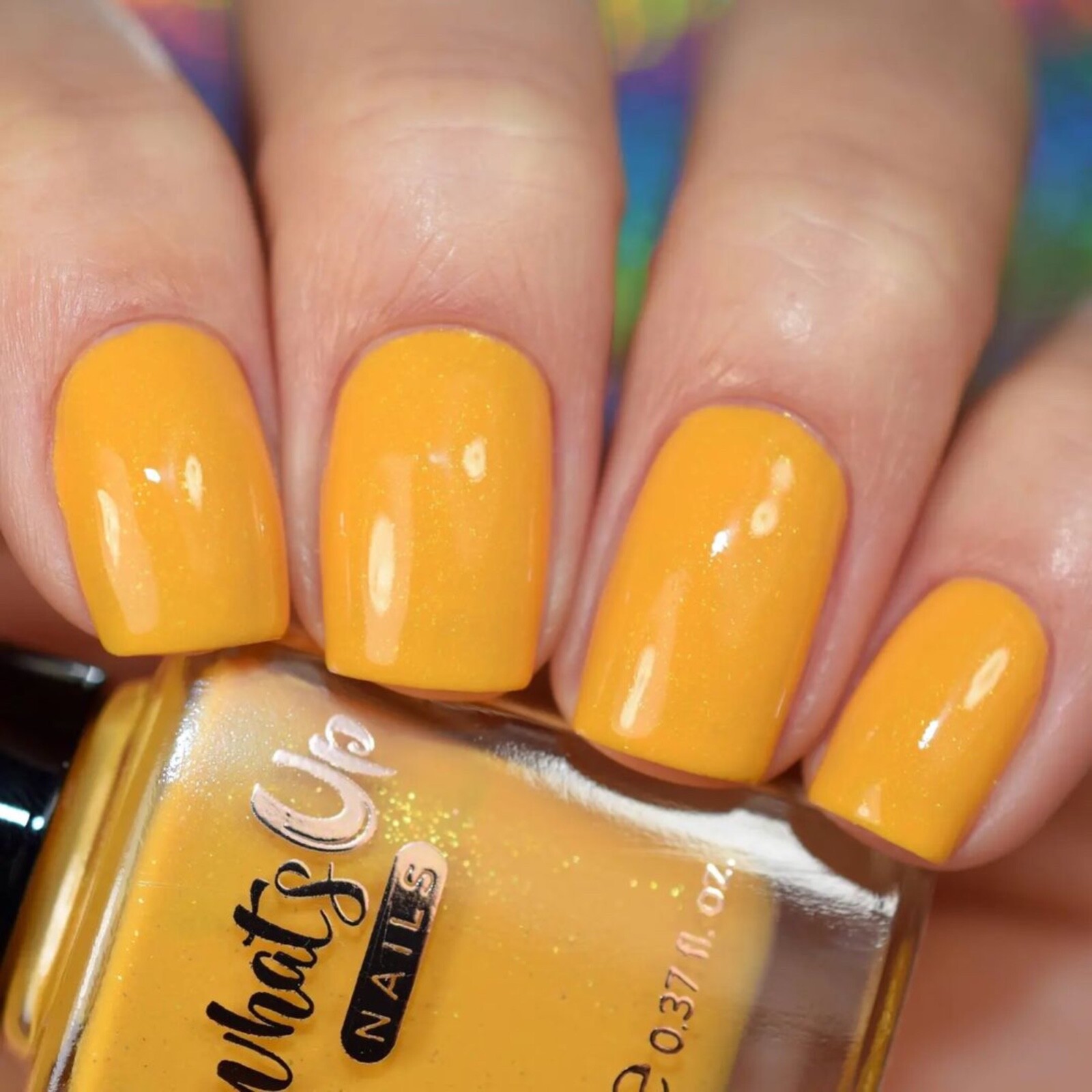 Bear Trap Regular Polish (Mustard Yellow w/ Shimmer), Nail Polish for Nail Art