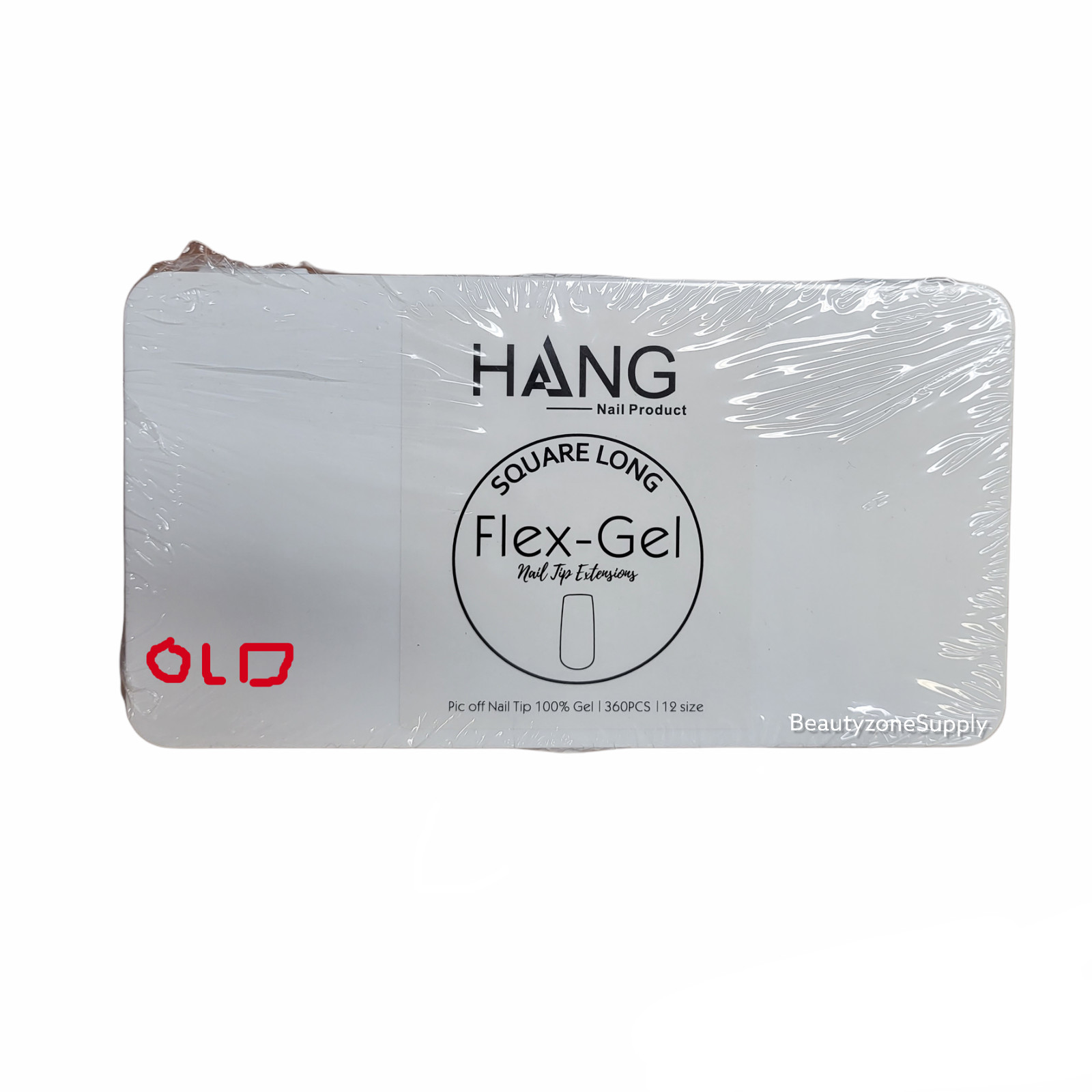 Hang Gel X Tips Box – Square Long (360ct)