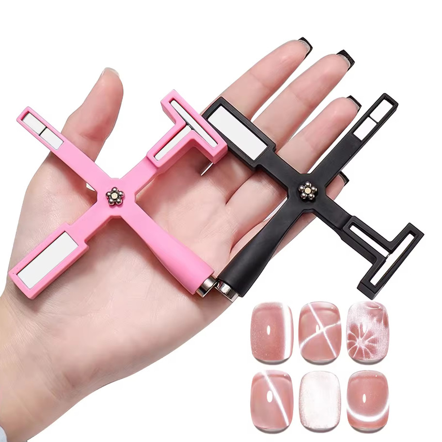 5-in-1 Strong Magnet Cross Cat Eye Magnet Cross Cat Eye Nail Magnet Manicurist