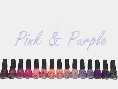 China Glaze Nail Polish Lacquer PINK & PURPLE – Pick Color 0.5oz – Fast Shipping