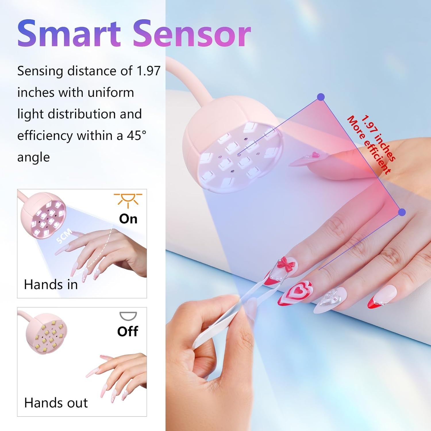 UV LED Nail Lp – Goosene UV Light for l Nails Cherie