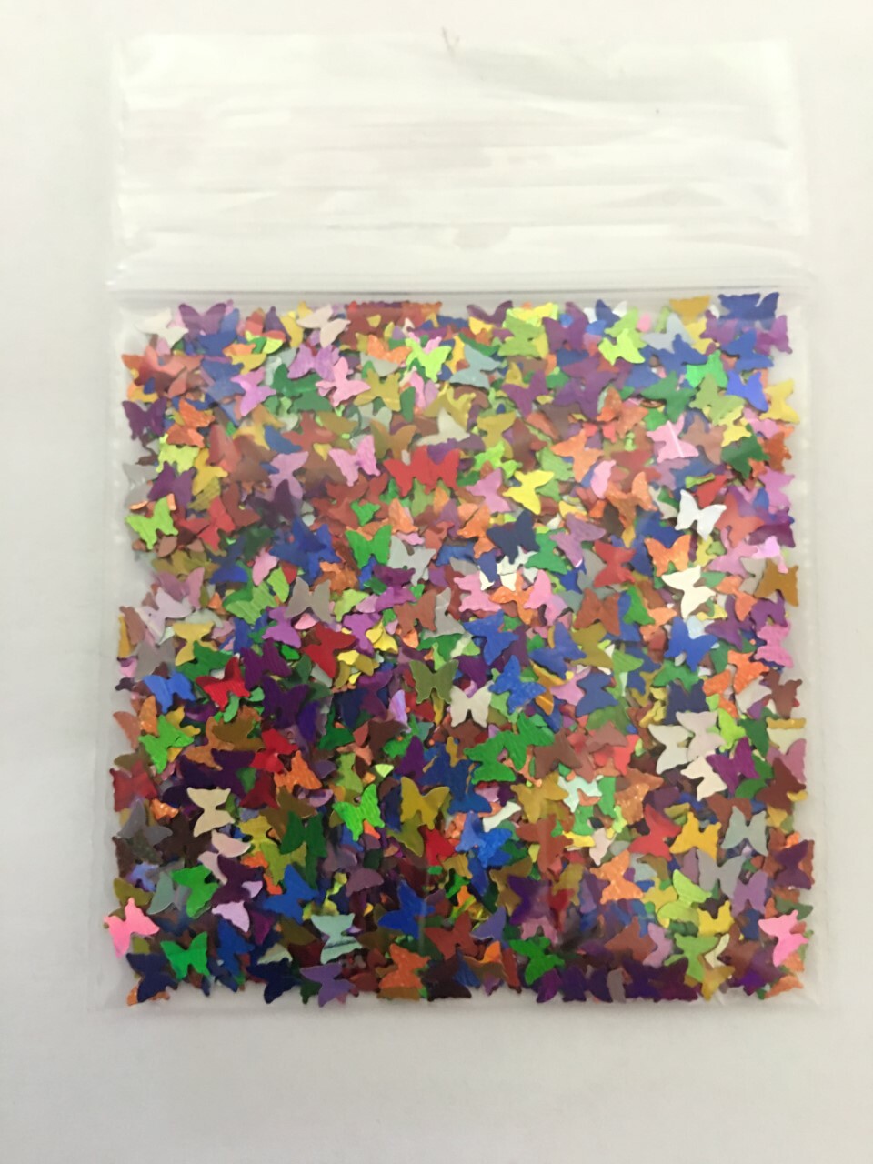 Solvent Resistant BUTTERFLY Glitter (Rainbow A) Nail Art Face Crafts FYI-US-tsp