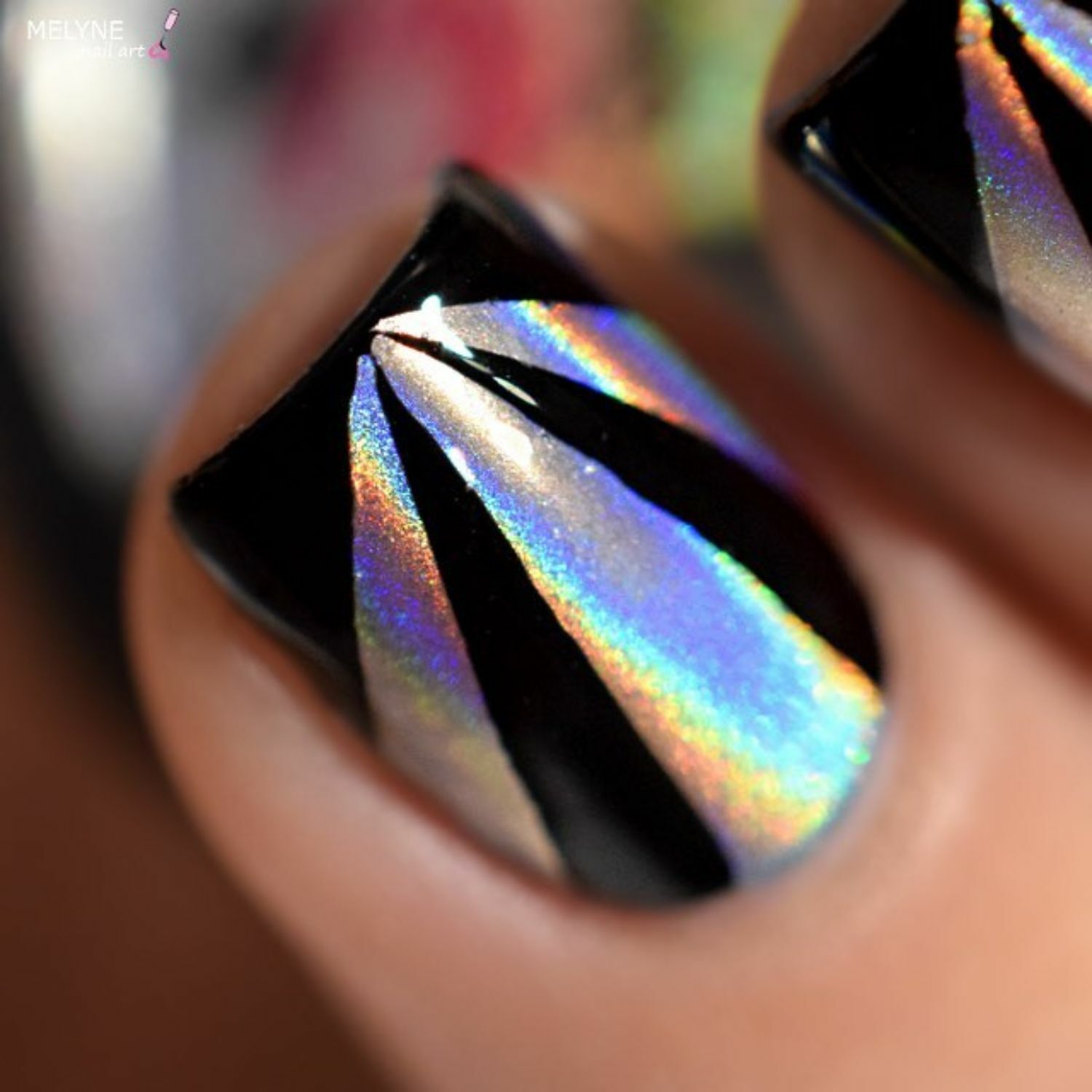 Whats Up Nails Triangle Tape for Nails, Aztec Nail Stencils, Nail Vinyls
