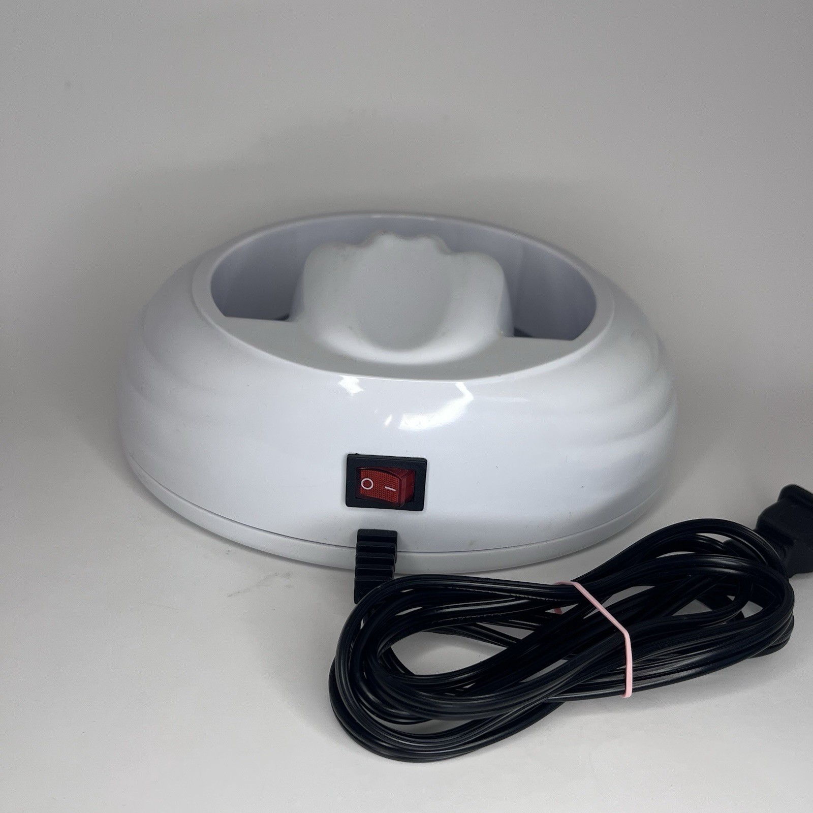 Electric Nail Soaking Bowl Corded White (New W/out Box)