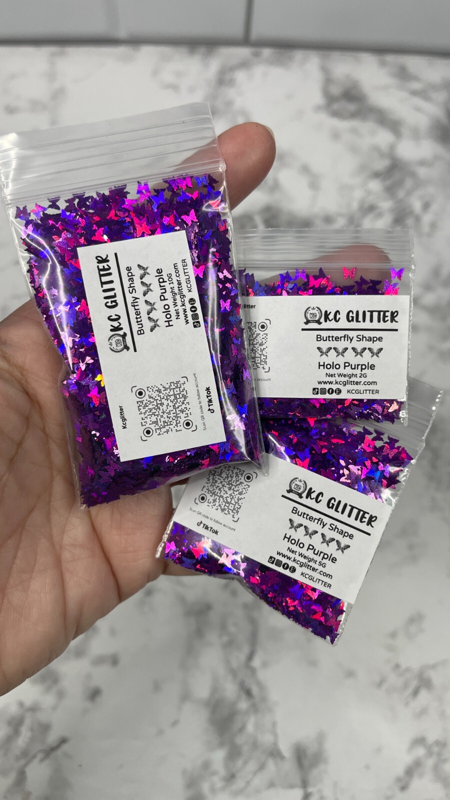 Solvent Resistant BUTTERFLY shape Glitter U Choose Color Nail Art Face Crafts