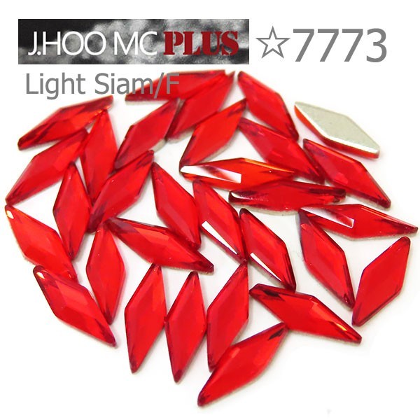 J.HOO Crystal 7773 Diamond Shape Flat Back Rhinestones 9×3mm Nail Art (10pc)