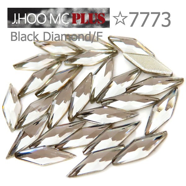 J.HOO Crystal 7773 Diamond Shape Flat Back Rhinestones 9×3mm Nail Art (10pc)