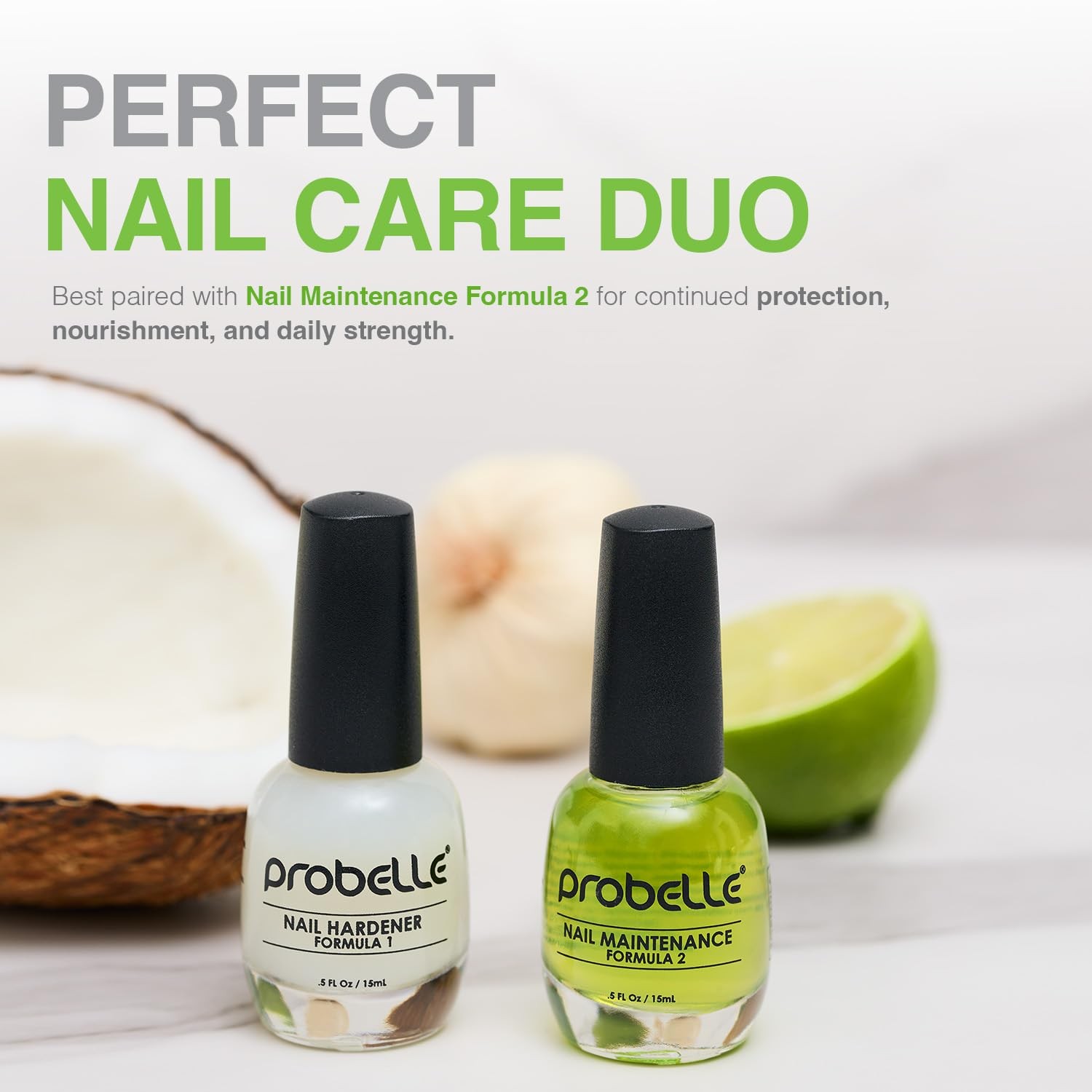 Probelle Nail Hardener Formula 1 – Repair 0.5 Fl Oz (Pack of 1), 1