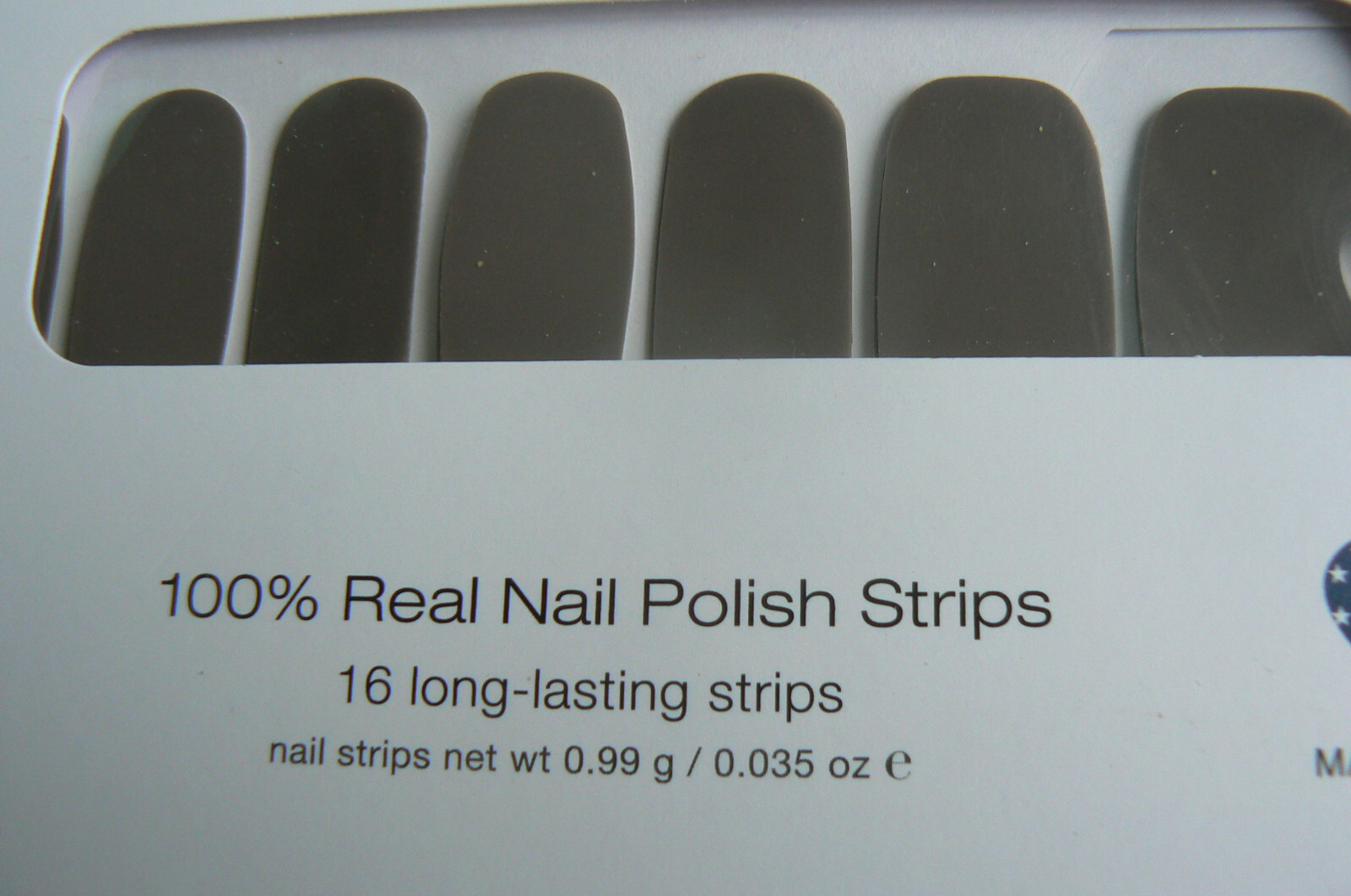 NEW Color Street BERLIN IT TO WIN,gray brown creme 100% Real Nail Polish Strips