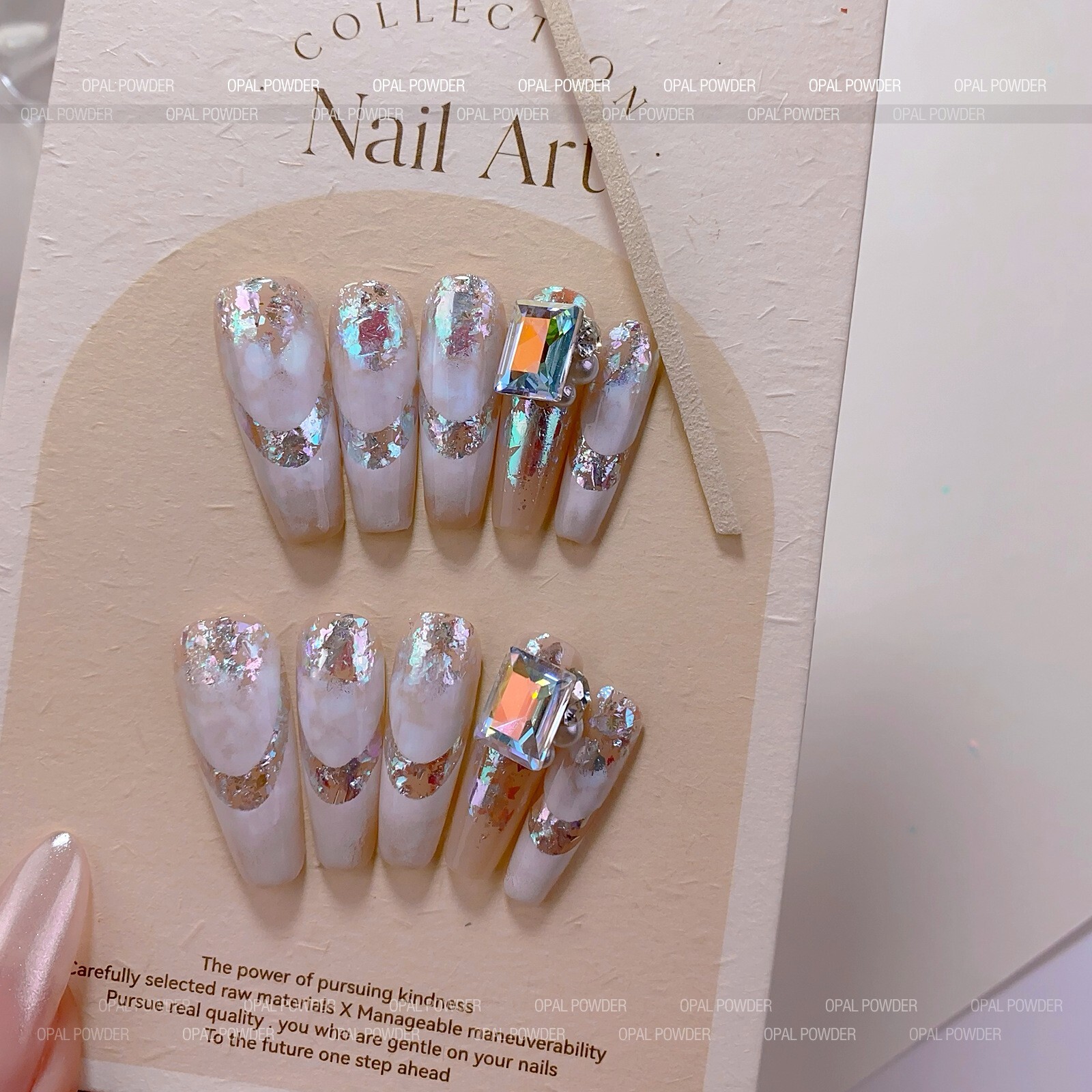 1 Pot Nail Art Glitter Powder Shimmer Flakes for False Nail Tips Decoration DIY