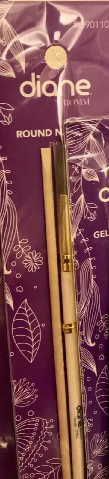 Diane by FROMM Sable Hair Pincel Round Nail Brush