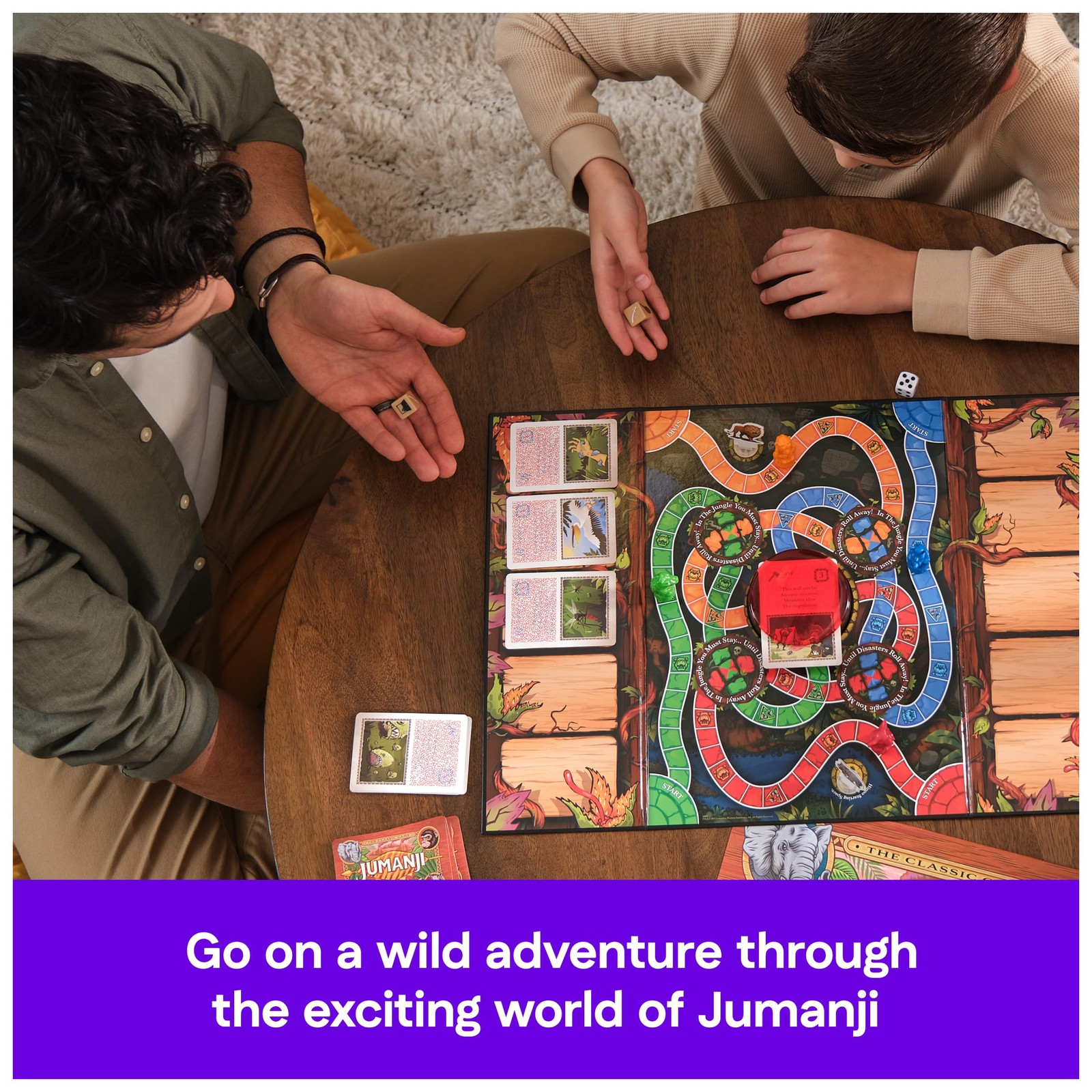 Spin Master Games, Jumanji 30th Anniversary Edition, The 1, Classic Game