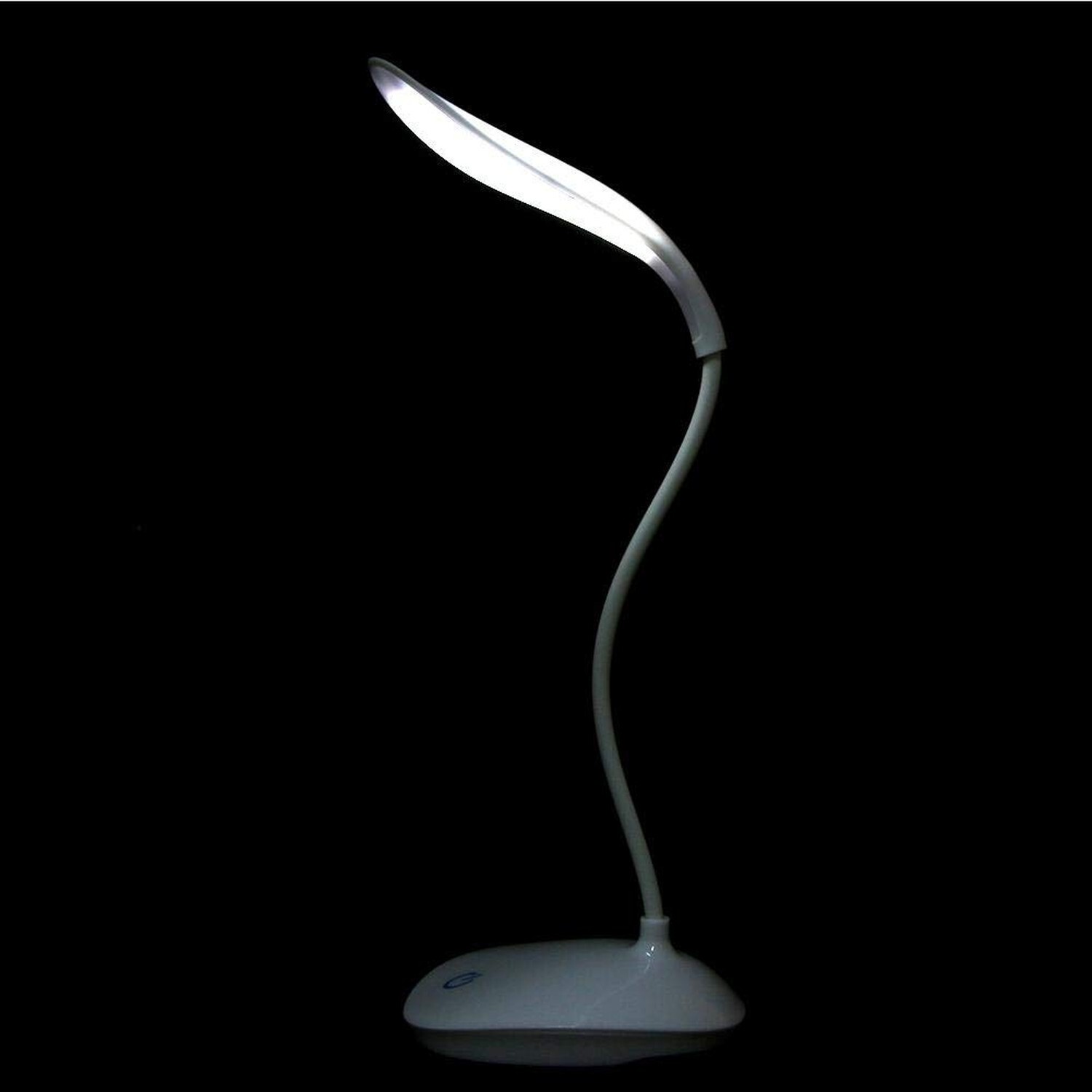 USB Charging Table Lamp with Flexible Neck, 3 Levels Dimmable LED Desk Light …