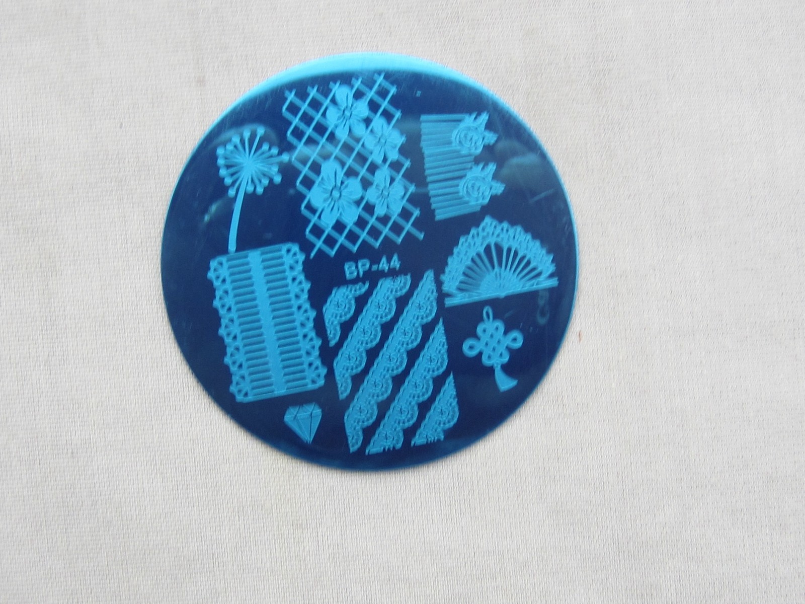 Nail Art Stamping Elegant Lace Template Image Plate BP44