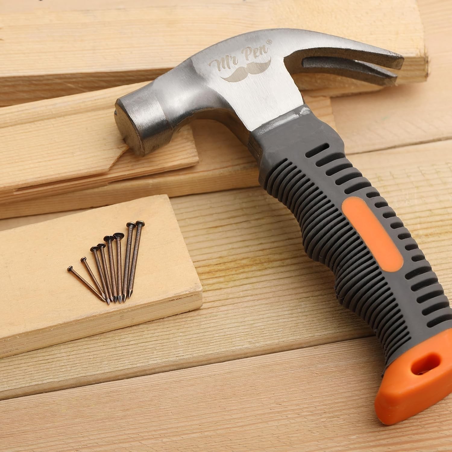 Versatile 600-Pc Nail Assortment Kit for Wood & Drywall Projects in Bronze