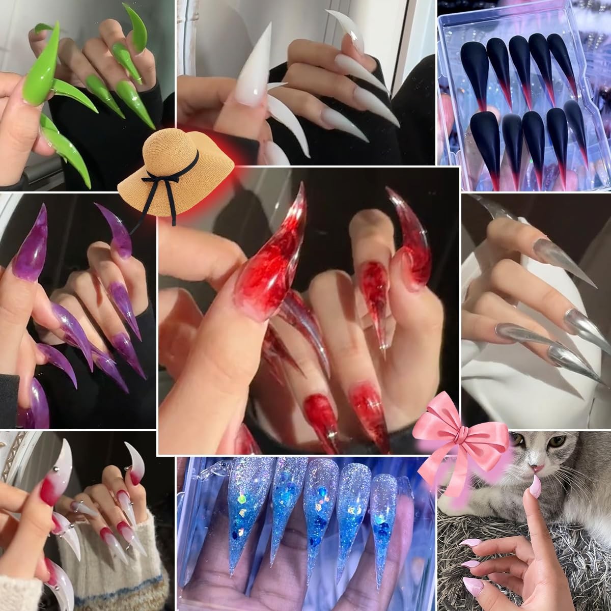Putysenxi Large PN079-1 Dragon Claw Nails