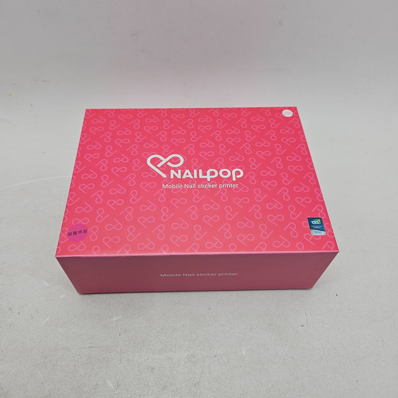 Nailpop Mobile Nail Sticker Printer comes w/ 10 Sheets of Nail Stickers