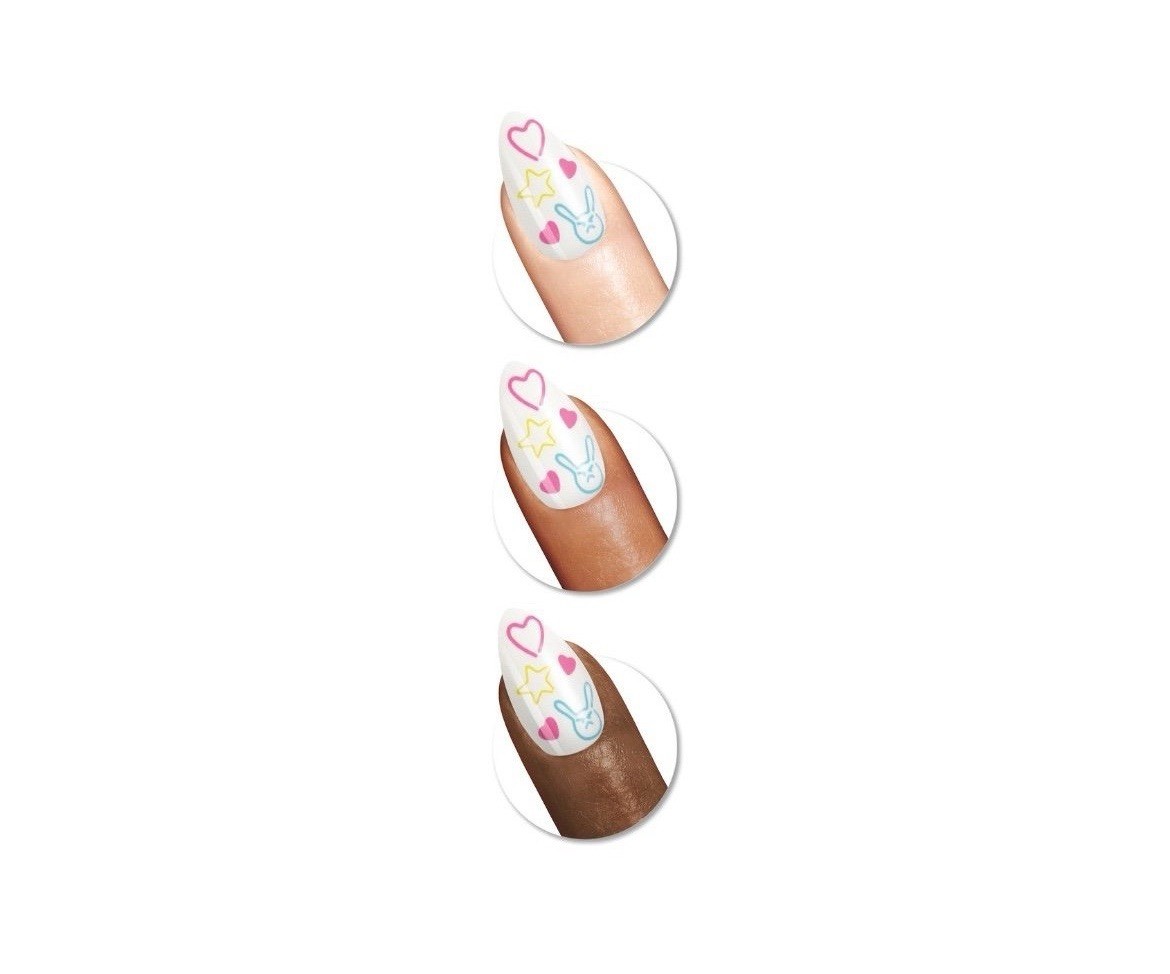 Sally Hansen x Despicable Me 4 Salon Effects Press-On Nails Expertly Villainous