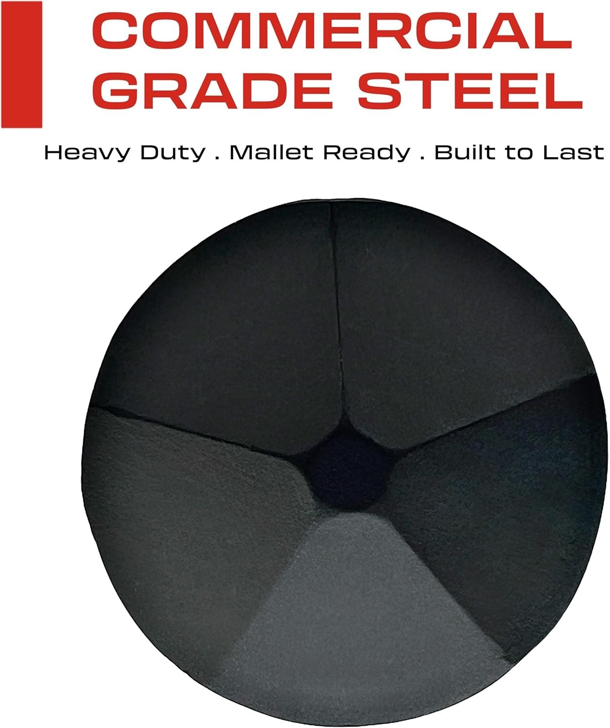 50 Pack 1.25 Inch Hammered Pyramid Black Iron Clavos – Elegant Decorative Nails