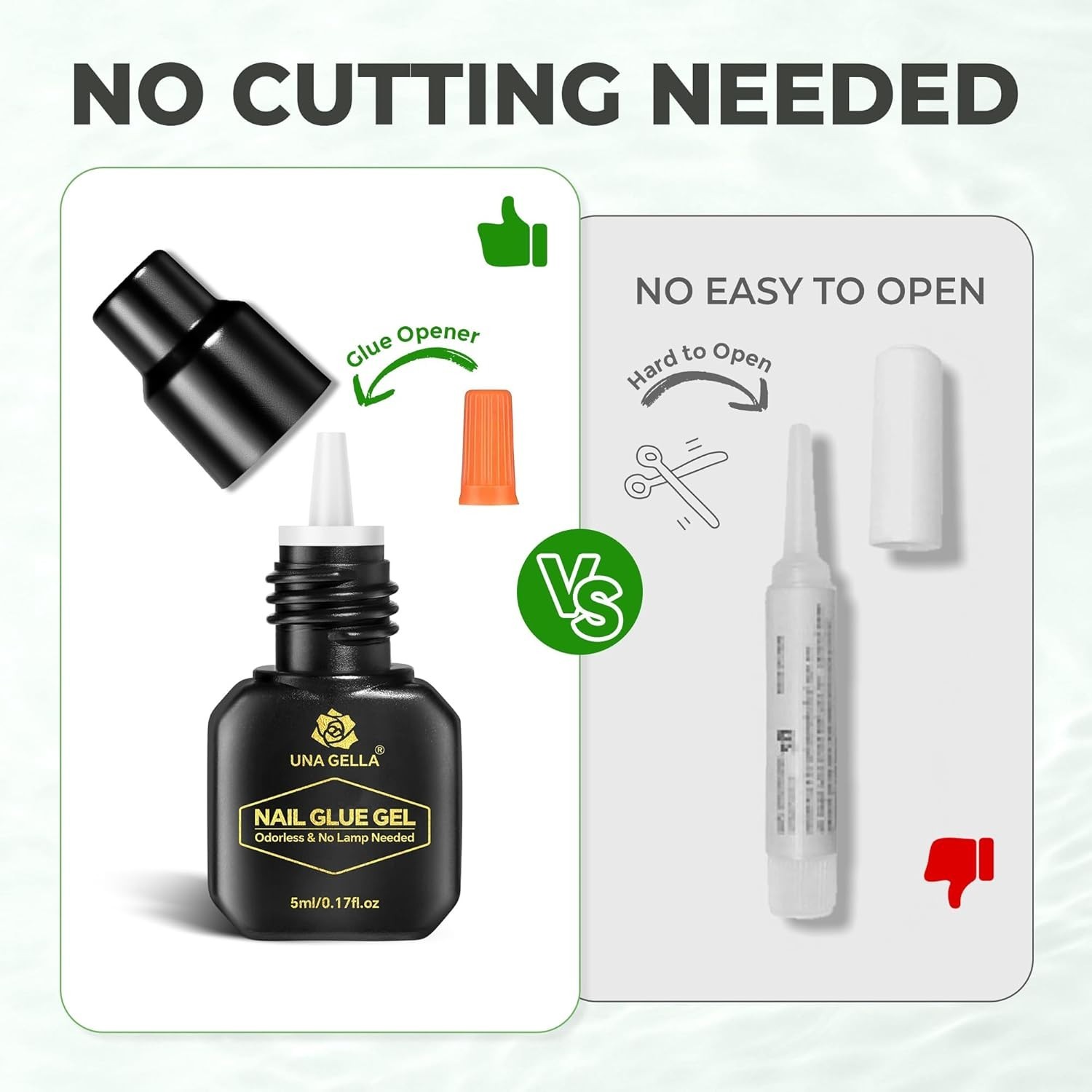 Ultra-Strong 5ml Nail Glue for Press-On & Acrylic Nails – Quick Drying Solution