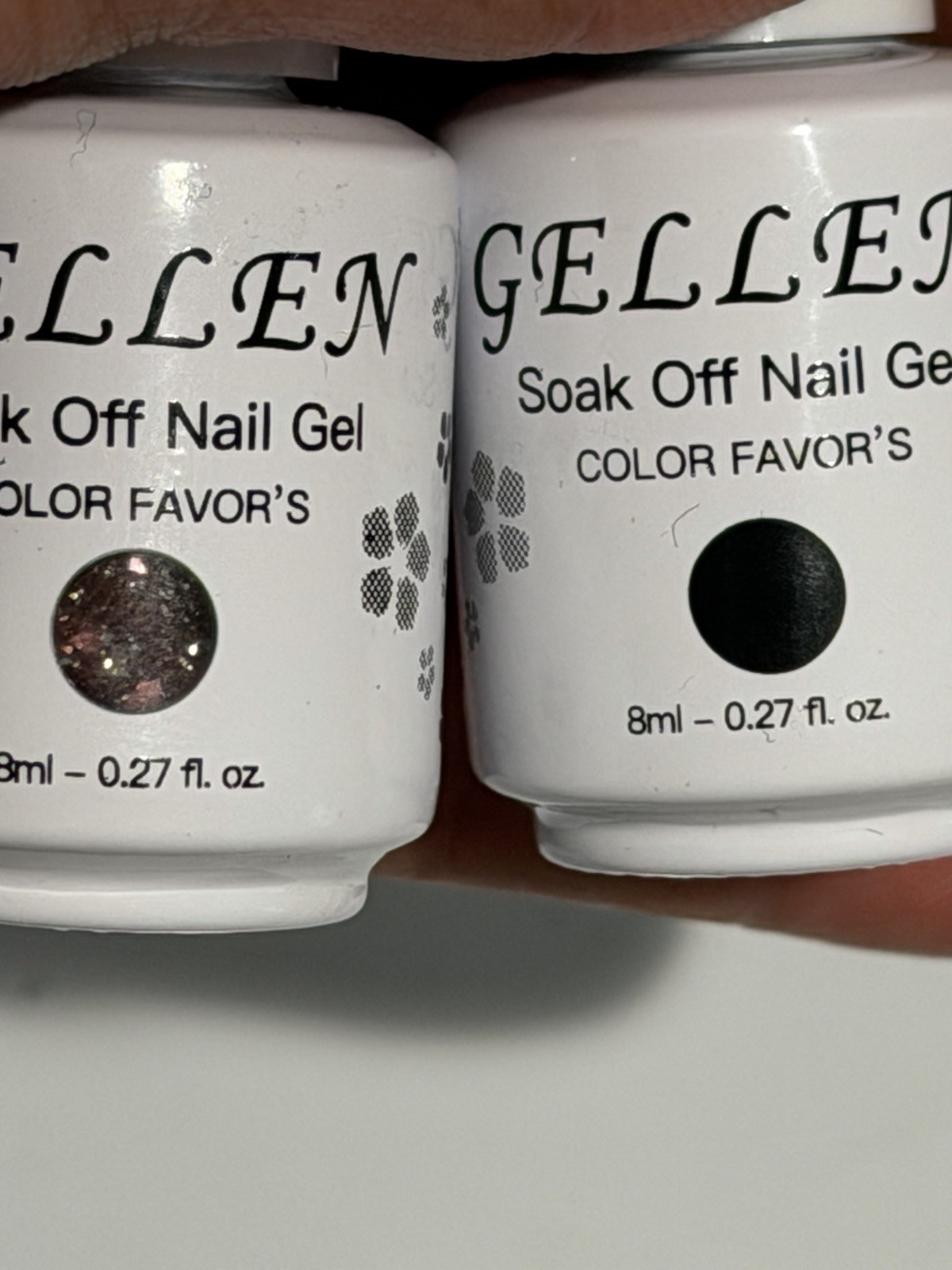 Bundle Nails Art Kit With UV Light And 6 Differents Colors
