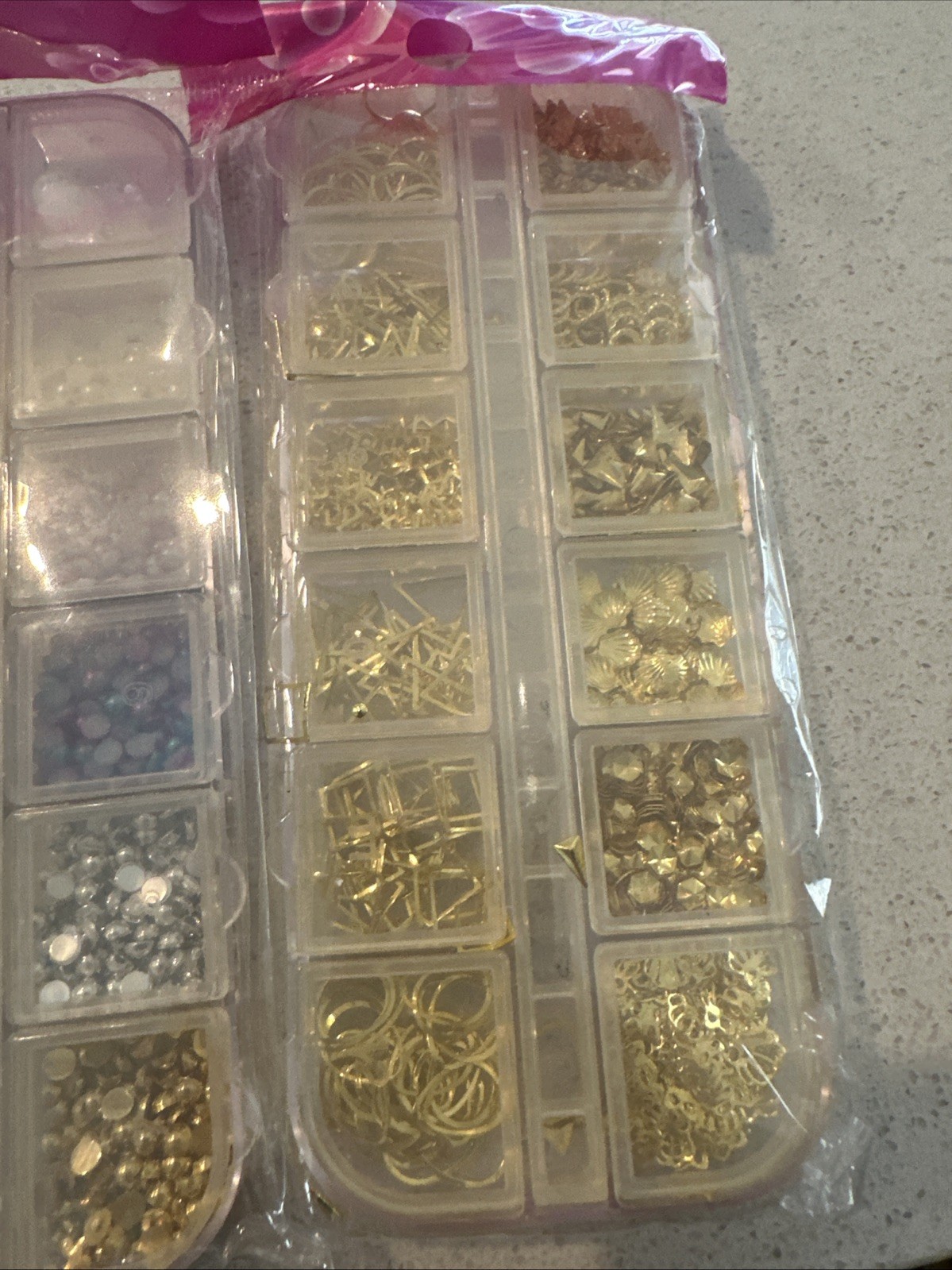 Nail Art Assorted Charms & Tools