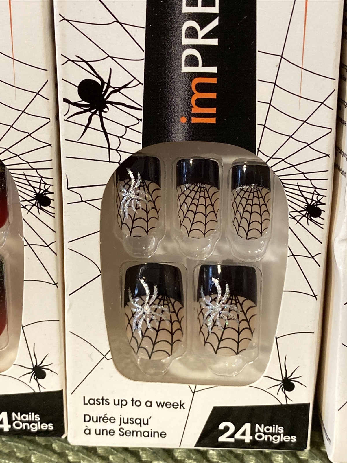 X4 Kiss Broadway Nails Press-On Manicure Halloween 62172,62173,2174,62175