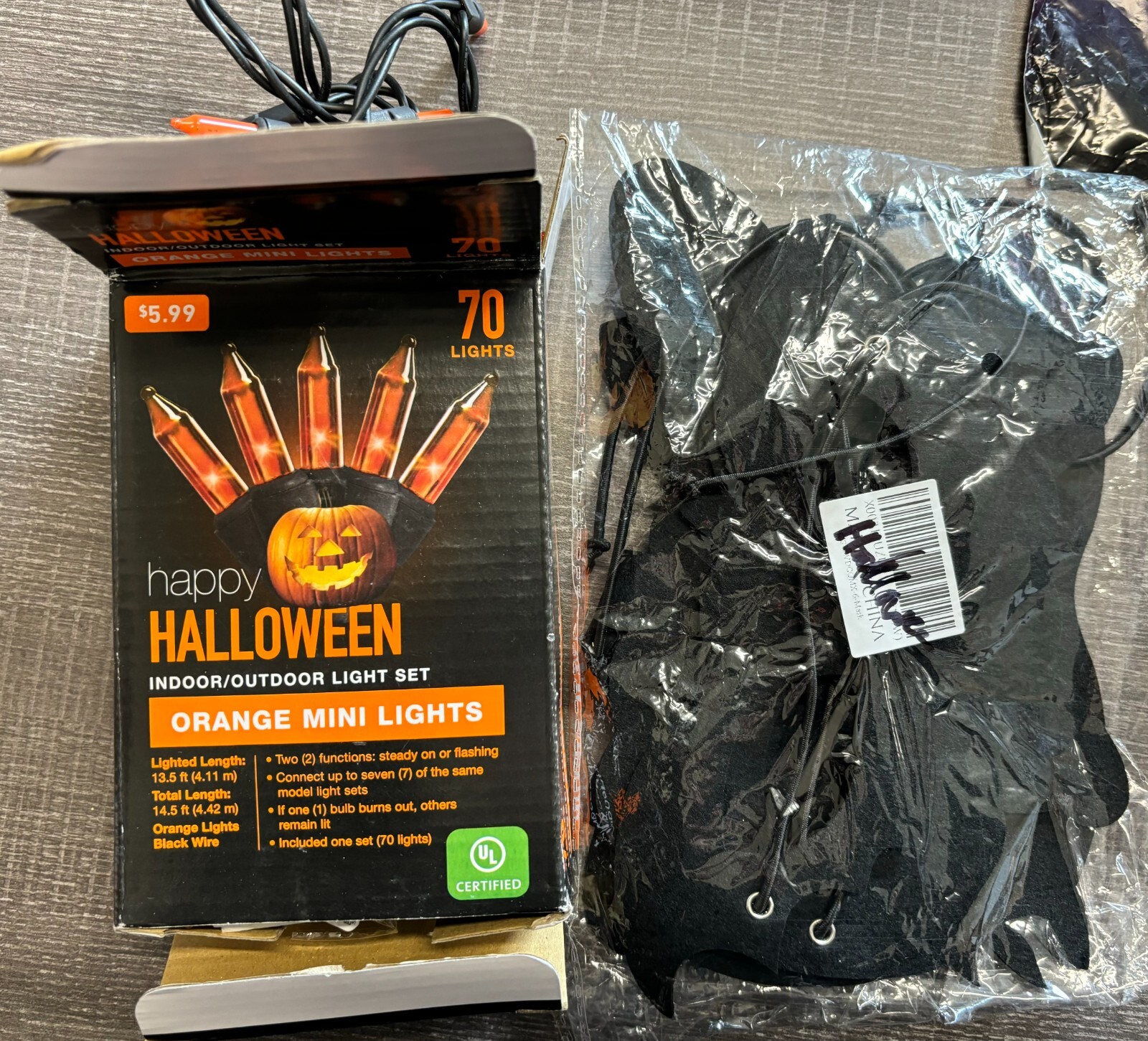 Huge Lot of Halloween Decoration/Nails/Party/Kitchen/Clothing & More