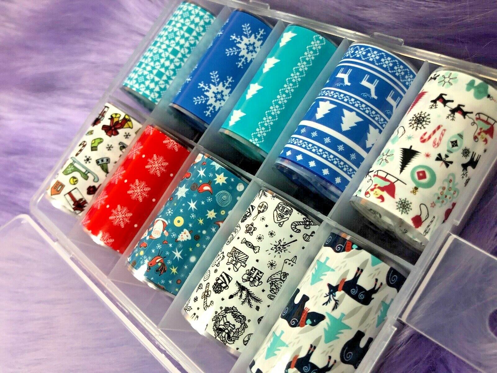 Nail Foil Transfer Decals – New – Winter – Transfer Foils