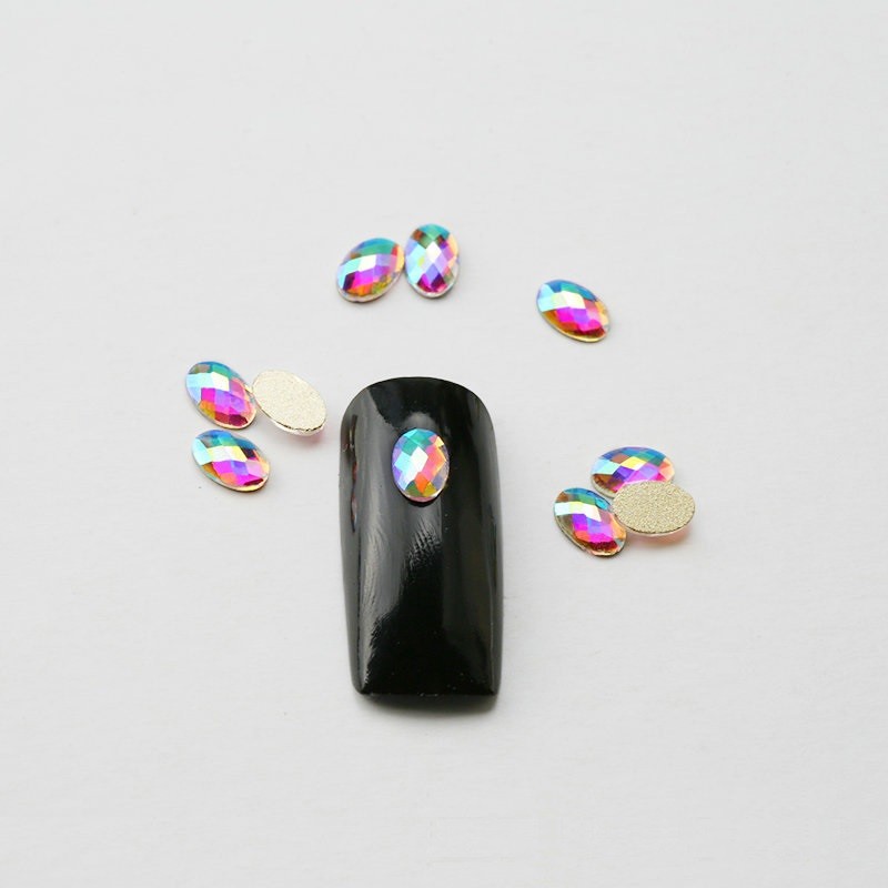 Multi-style Abnormity Nail Art Rhinestones Glitter Gems 3D Tips DIY Decoration