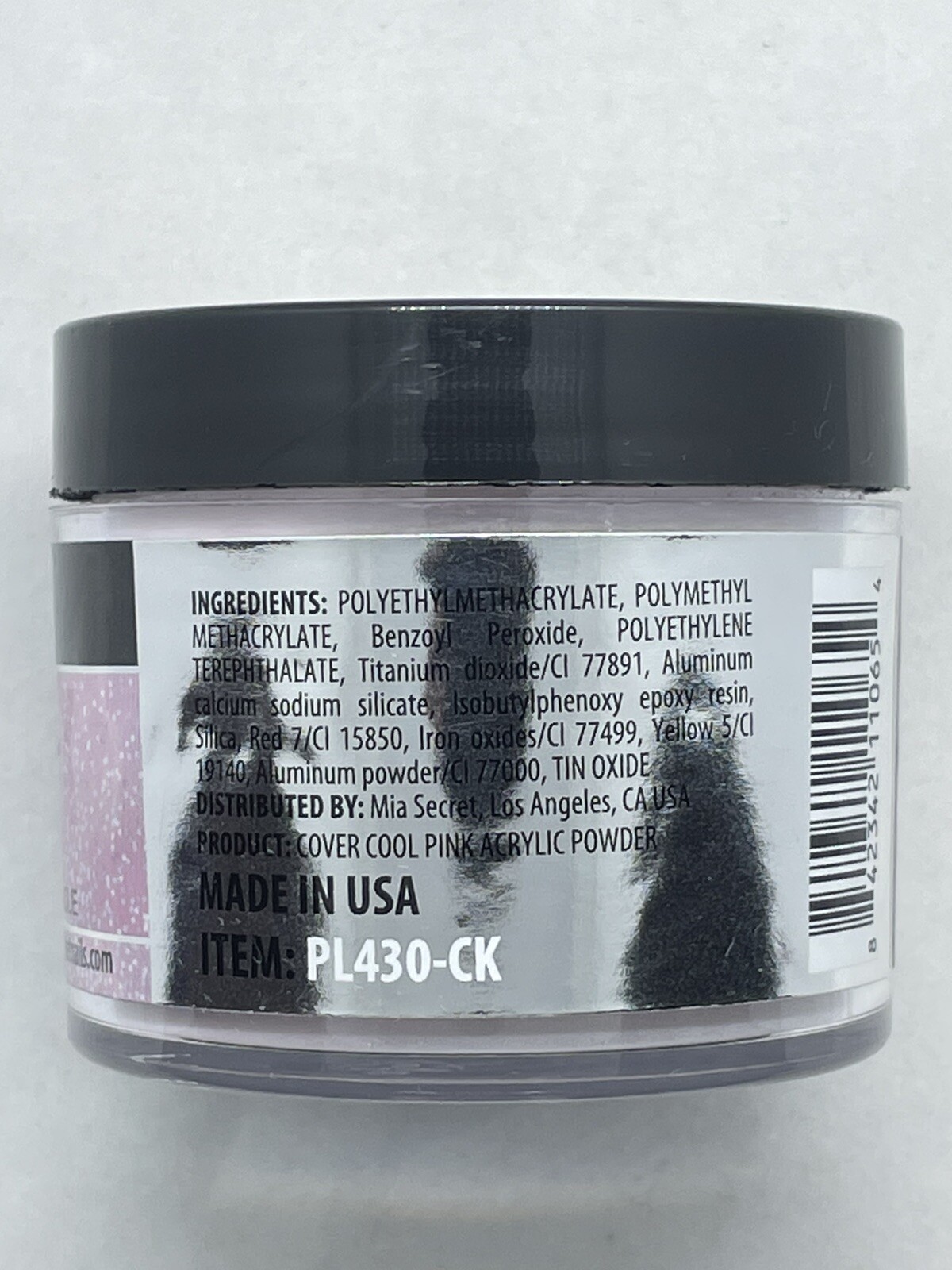 Mia Secret Cover Acrylic Nail Powder Cool Pink 2oz