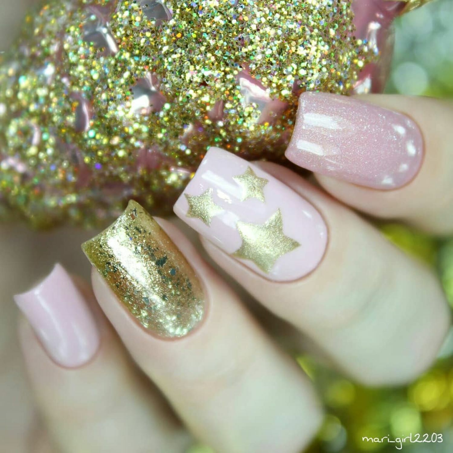 Northern Star Stencils for Nails, Christmas Nails, Nail Art
