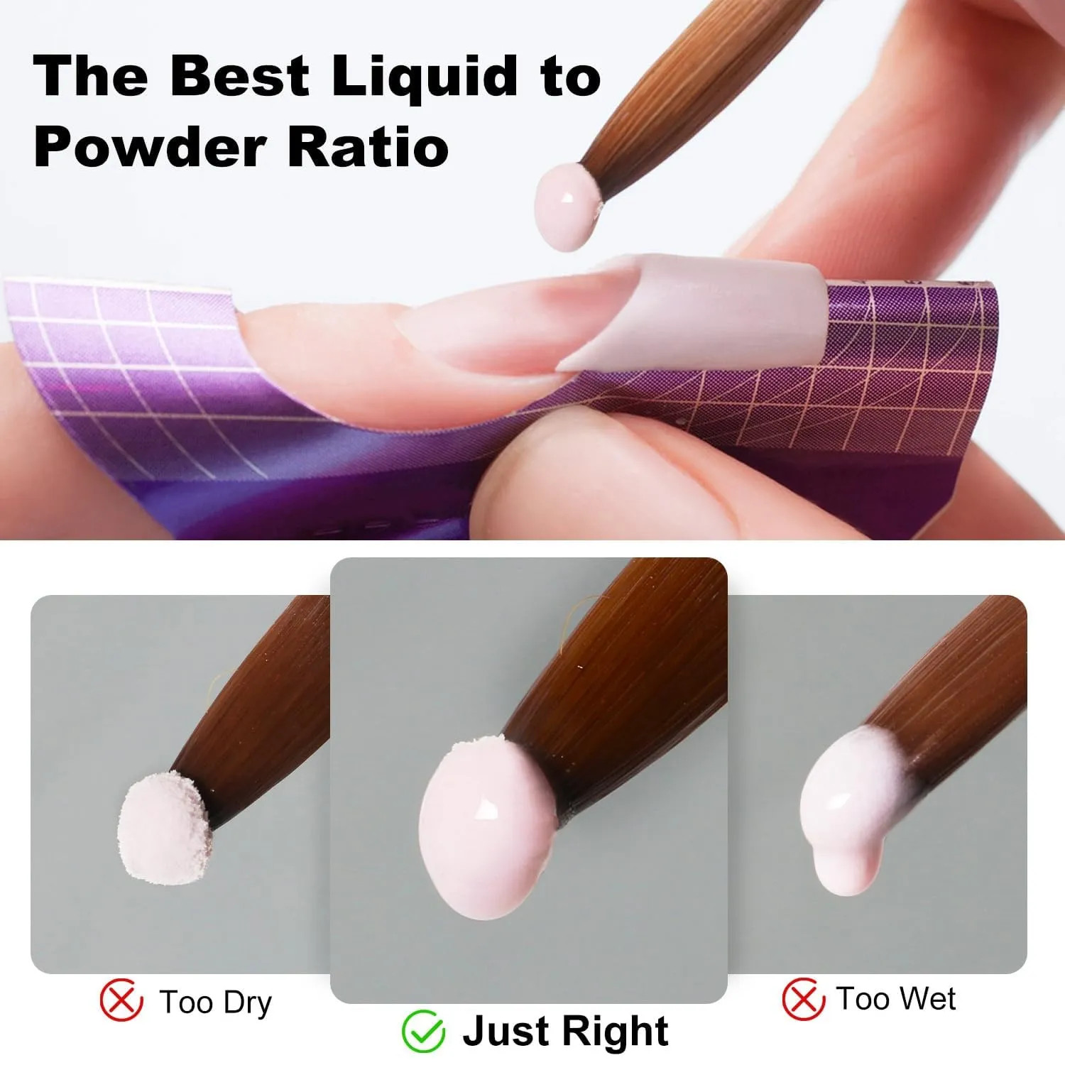 Acrylic Nail Kit with Electric Drill 12 Color Powder Monomer Nail Art Tools Set