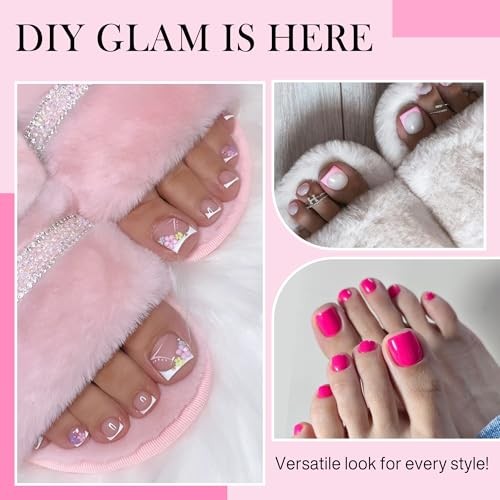 Square Toe Nail Tips, 504Pcs 15 Sizes Full Cover Press On Wide Long Square Toe