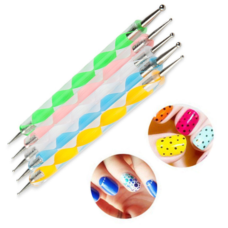 10PCS Dotting Tools Set for Nail Art, Embossing Stylus for Painting US FAST