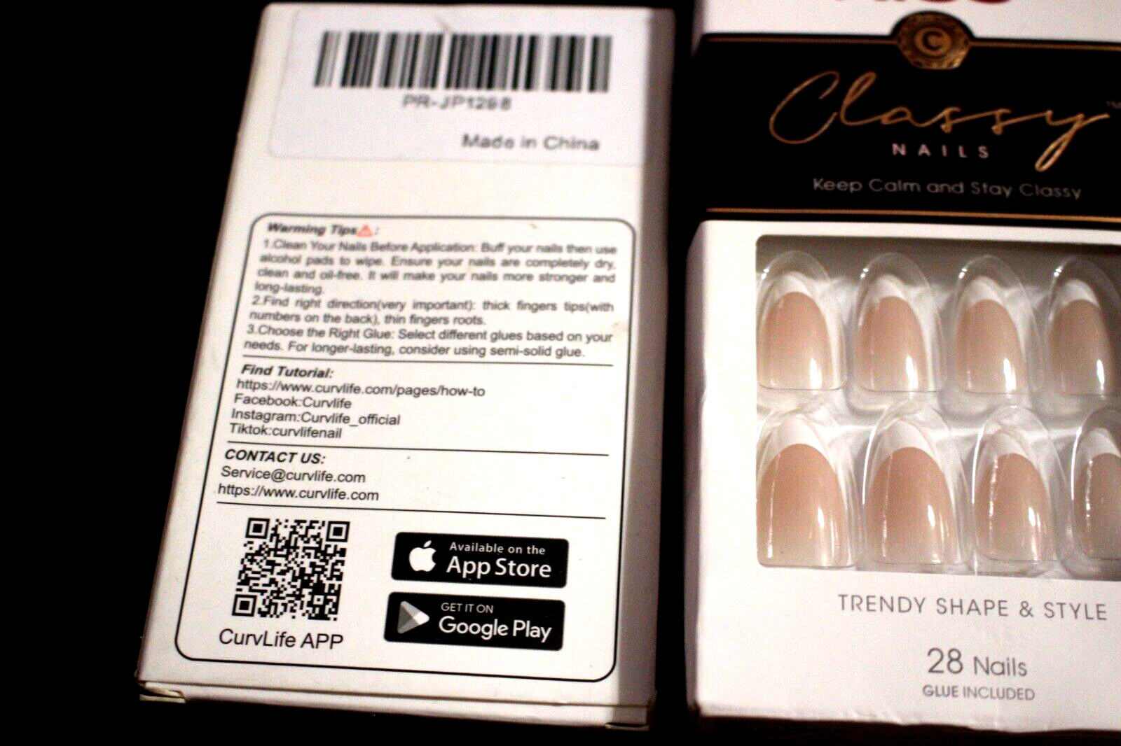 4-PACK PLUS BONUS CLASSY NAILS KISS 89125 CS04 TRENDY NAILS MEDIUM