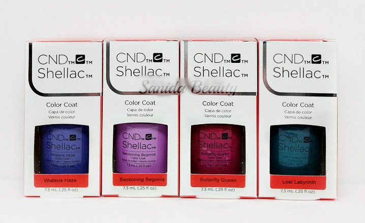 CND Gel Polish .25oz- Pick any Color From GARDEN MUSE 2015 Collection- Shellac