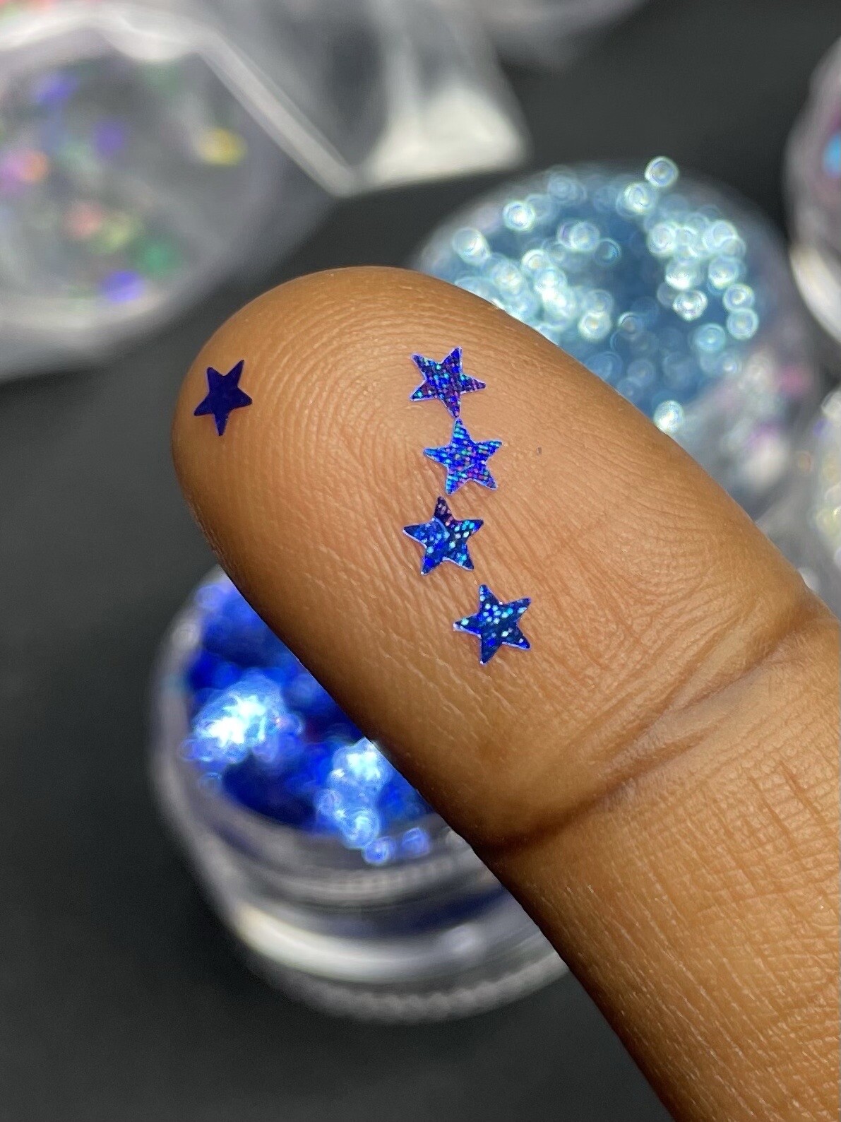 Colorful Nail Glitter Powder Sequins Laser Foils Flakes Nail Art Decoration Tips
