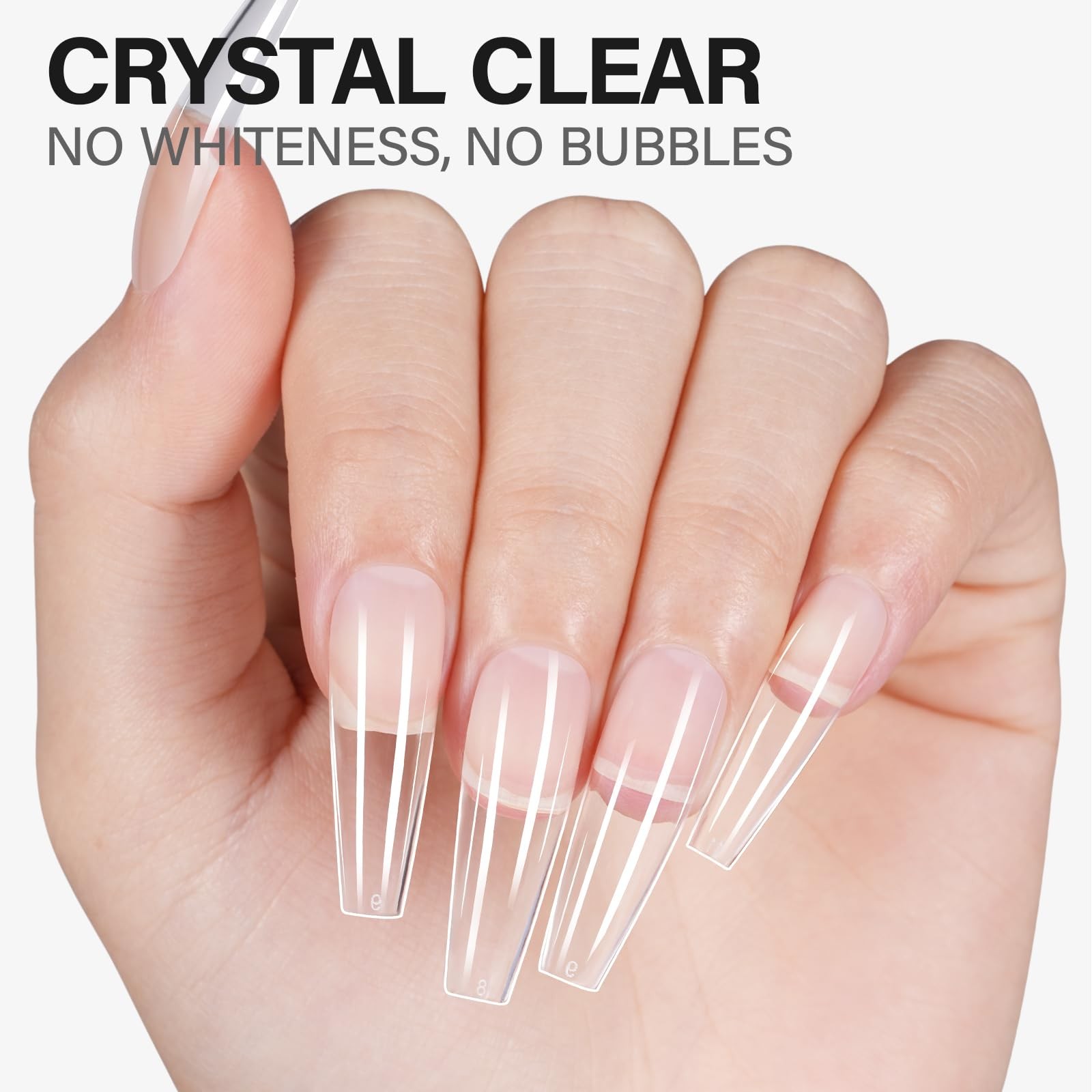 Solid Gel Nail Glue for Nail Tips Strong Nail Glue for Press Ons Professional…