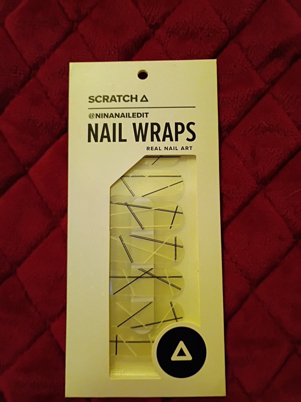 Brand New 2 Sealed Scratch Nail Wraps Real Nail Art