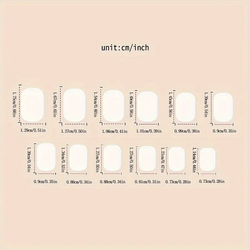 Elegant French Pearl Gloss Press On Nails – 24pcs Pink Square Short False Nail