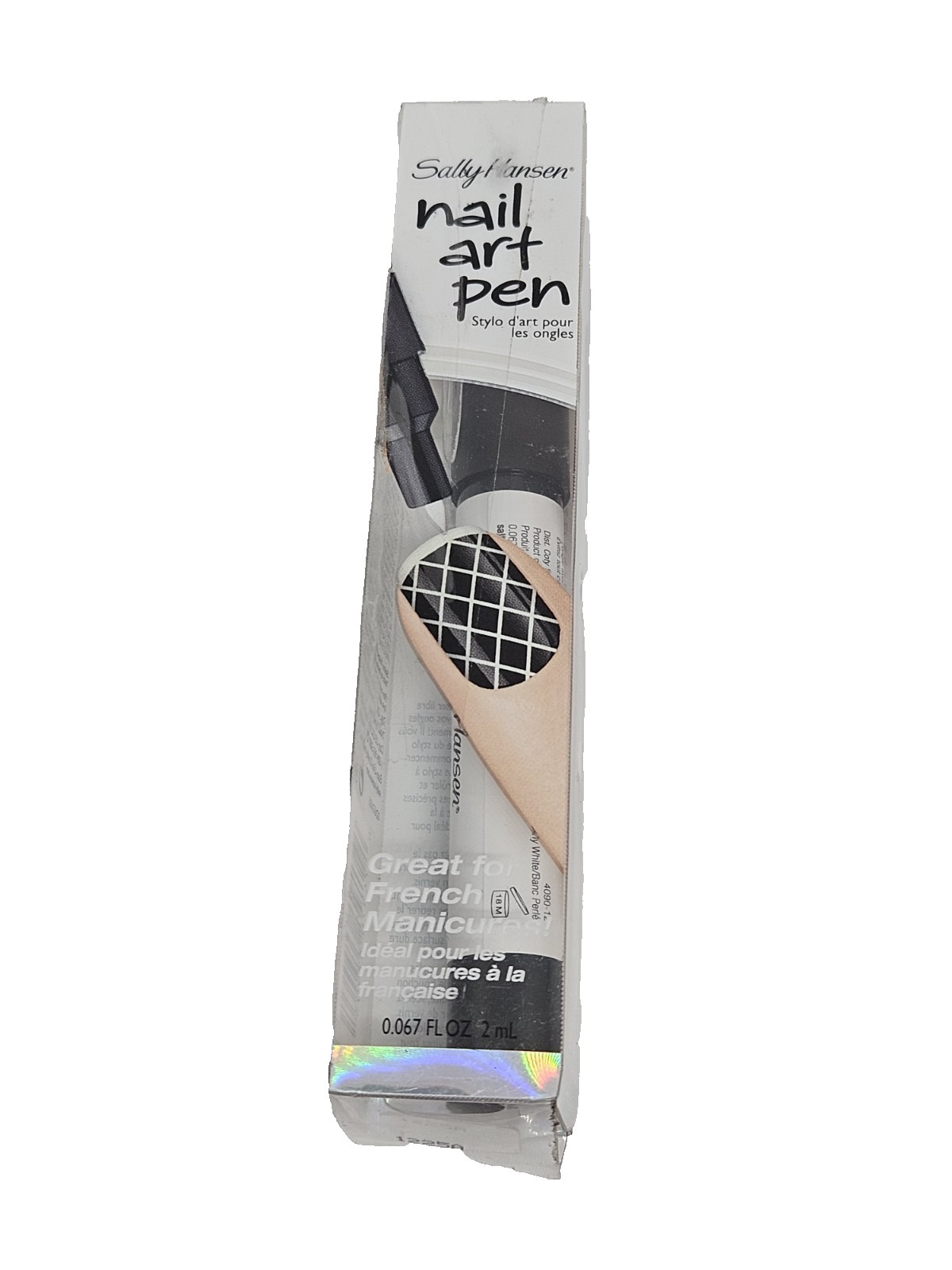 SALLY HANSEN Nail Art Pen 12 PEARLY WHITE 0.067 Fl. oz / 2ml