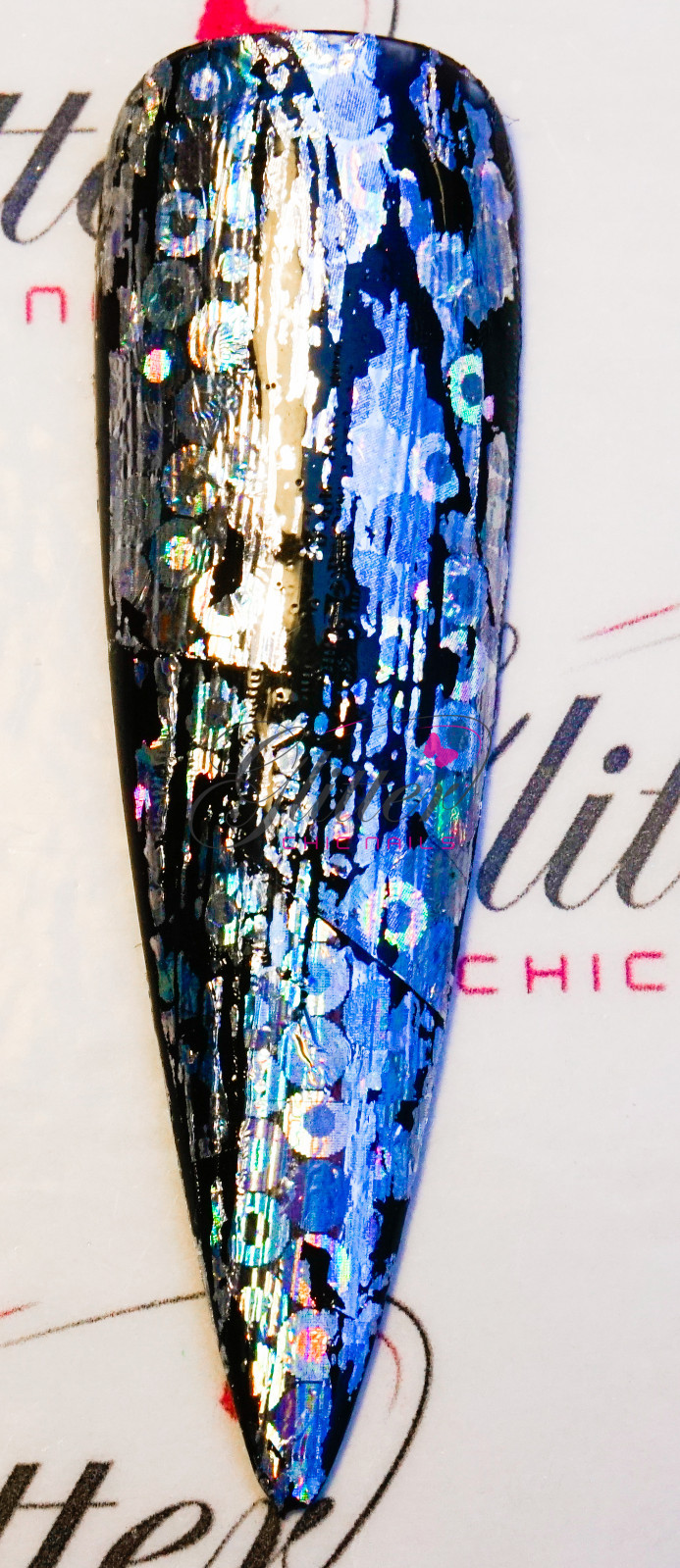 NAIL TRANSFER FOIL – 20 STUNNING COLOURS 1 METRE LONG