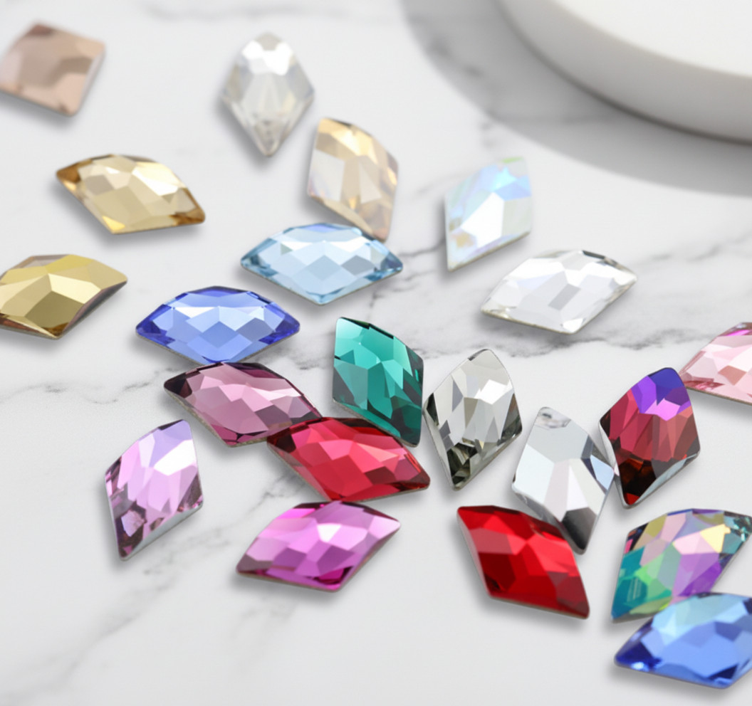 Swarovski 2709 Rhombus Flat Back 10*6mm(2pcs)