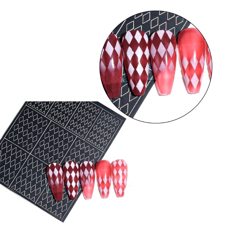 DIY Nail Wraps Decoration 3D Leopard Print Polish Stickers for Fashionable Look
