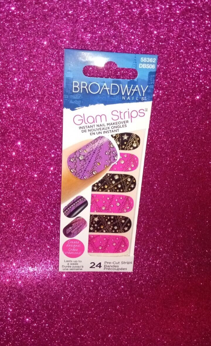 Broadway by KISS *GLAM STRIPS* for Nails, Many Designs, Price per Pack✨