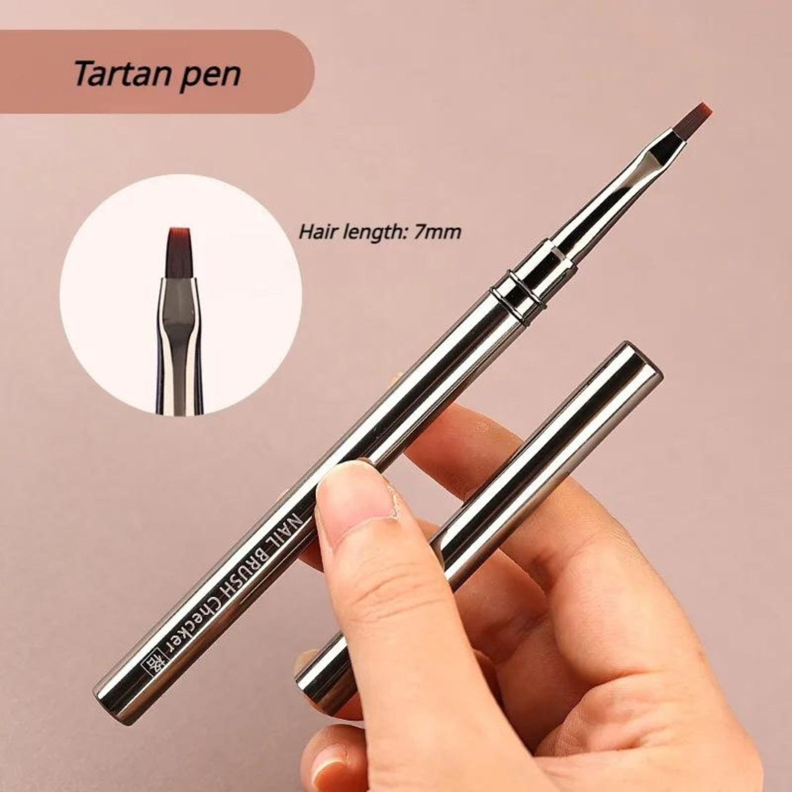 Painting Liner Brush Gel Polish Precision Nail Art Thin Drawing Pen 6/9/12/18mm