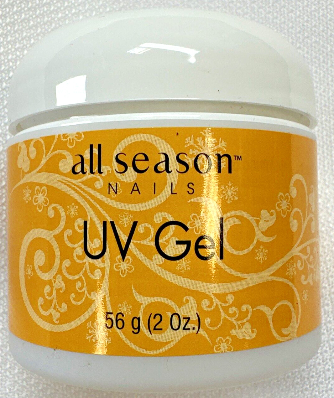 All Season Nails UV Nail Gel THICK CLEAR 2 oz/ 56 g