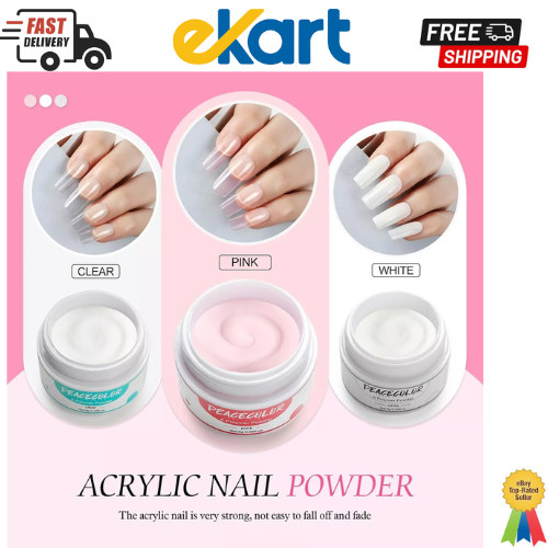 Acrylic Nail Kit for Beginner Professional Nail Kit Acrylic Set with Nail Lamp